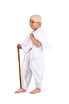 Mahatma Gandhi Bapu with Lathi Freedom Fighter Kids Fancy Dress Costume
