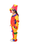 Joker Colorful Clown Kids Adults Fancy Dress Costume