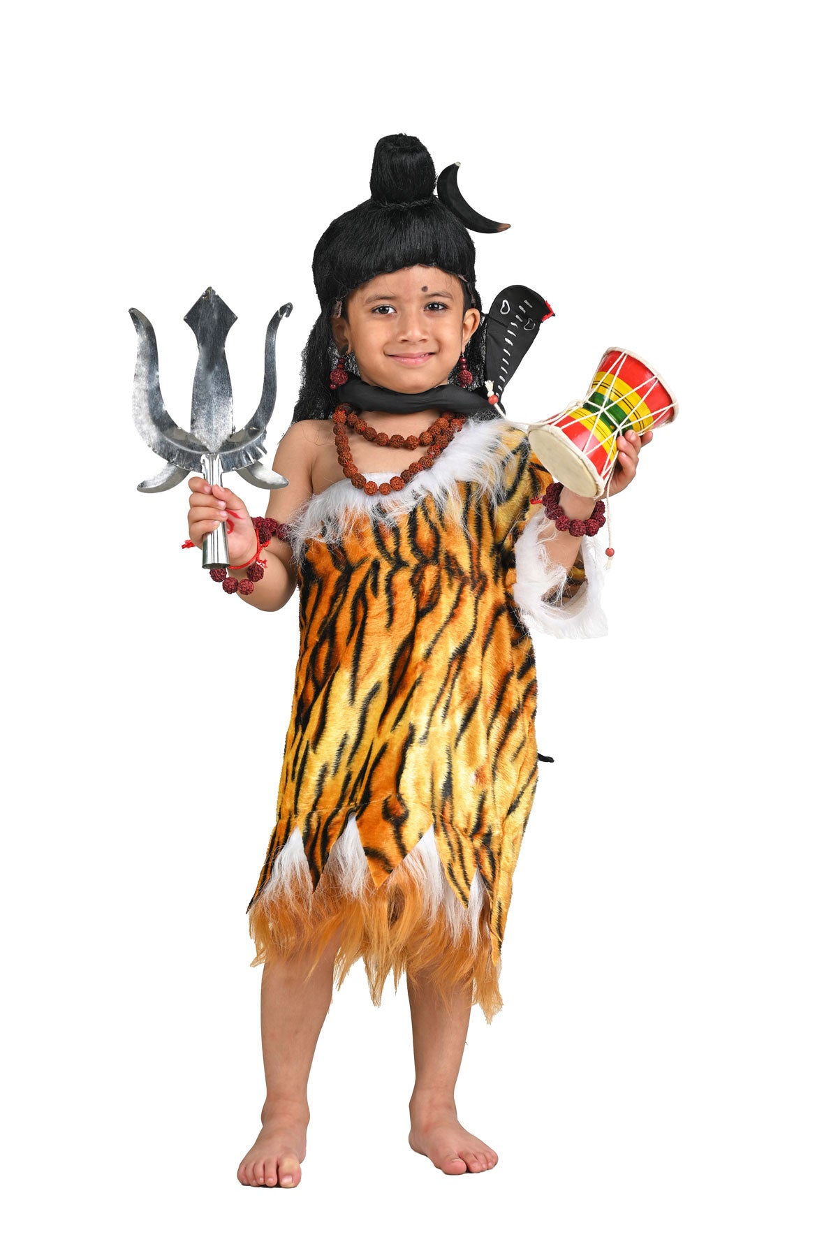 BookMyCostume Lord Shiva Shankar Bhagwan Hindu God Kids Adults Fancy  Dress Costume Premium