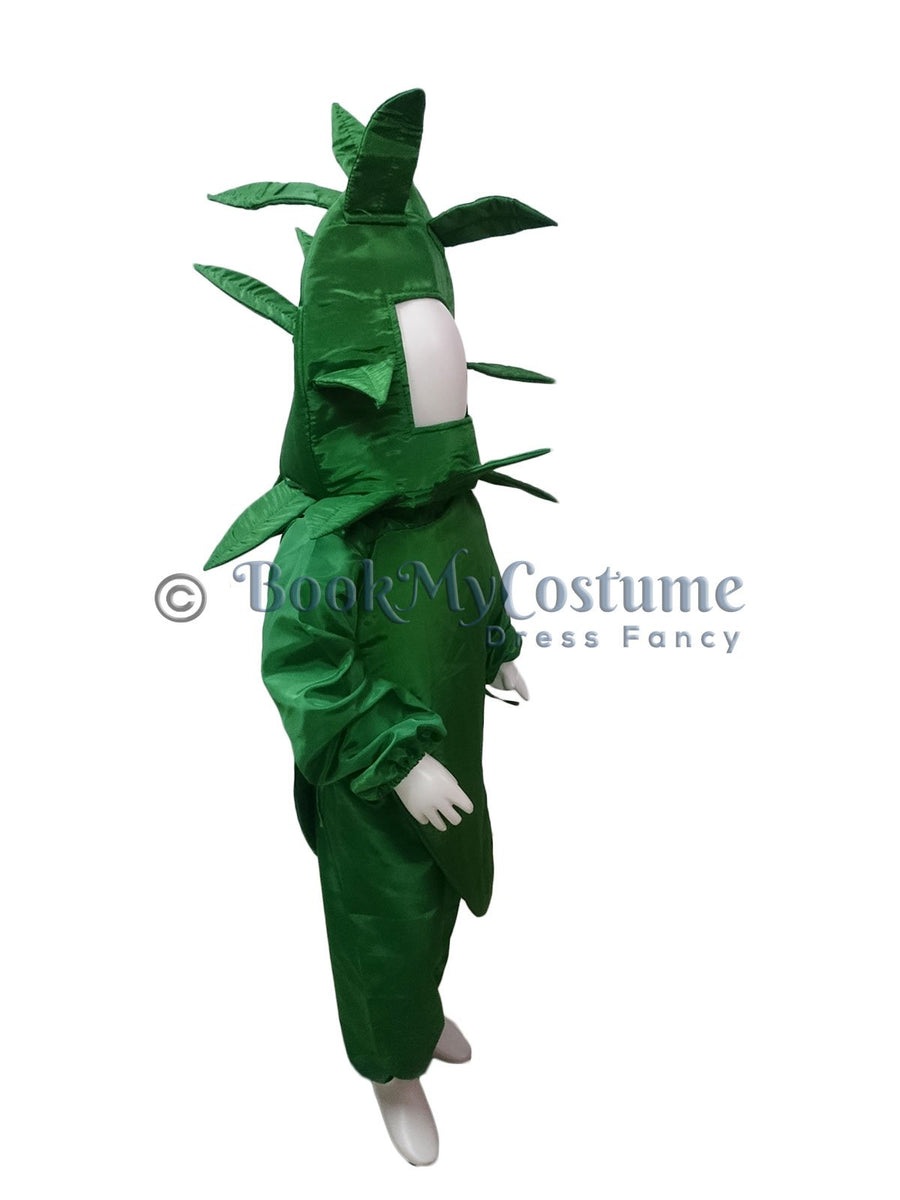 Green Chilli Hari Mirch Vegetable Kids Fancy Dress Costume