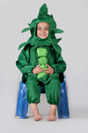 Green Peas Hari Matar Vegetable Kids Fancy Dress Competition Costume