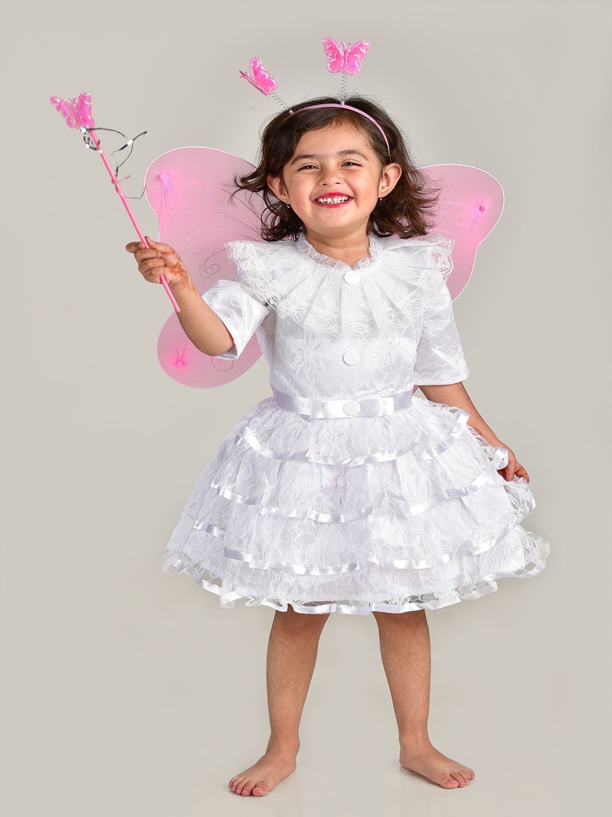 pink wings frocks