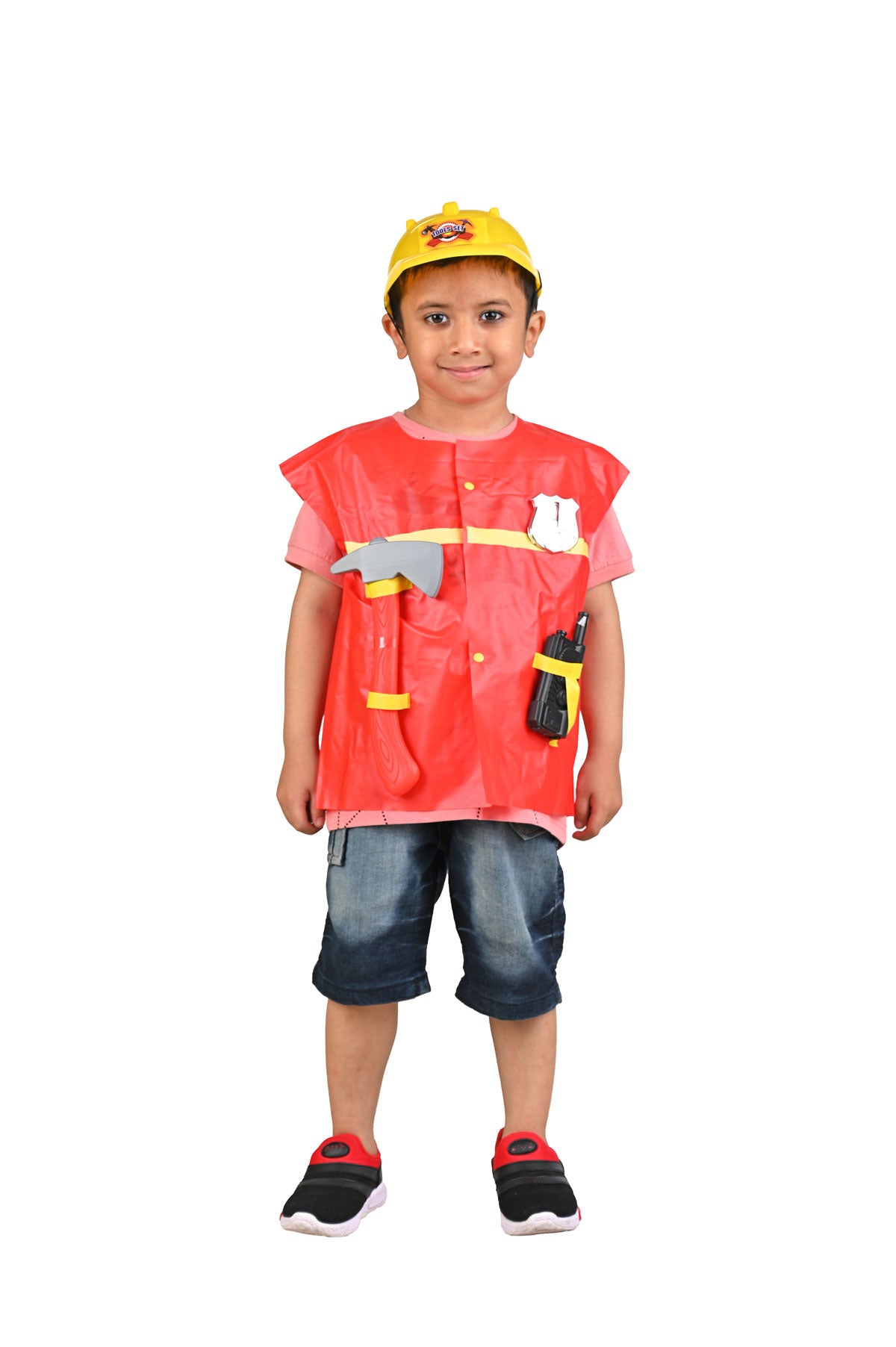 firefighter lines for fancy dress Children's Firefighter Costume XL