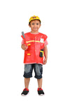 Fireman Fire Fighter Community Helper Kids Fancy Dress Costume