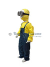 Minion Cartoon Character (Despicable Me) With Goggles Kids Fancy Dress Costume | Premium | Imported
