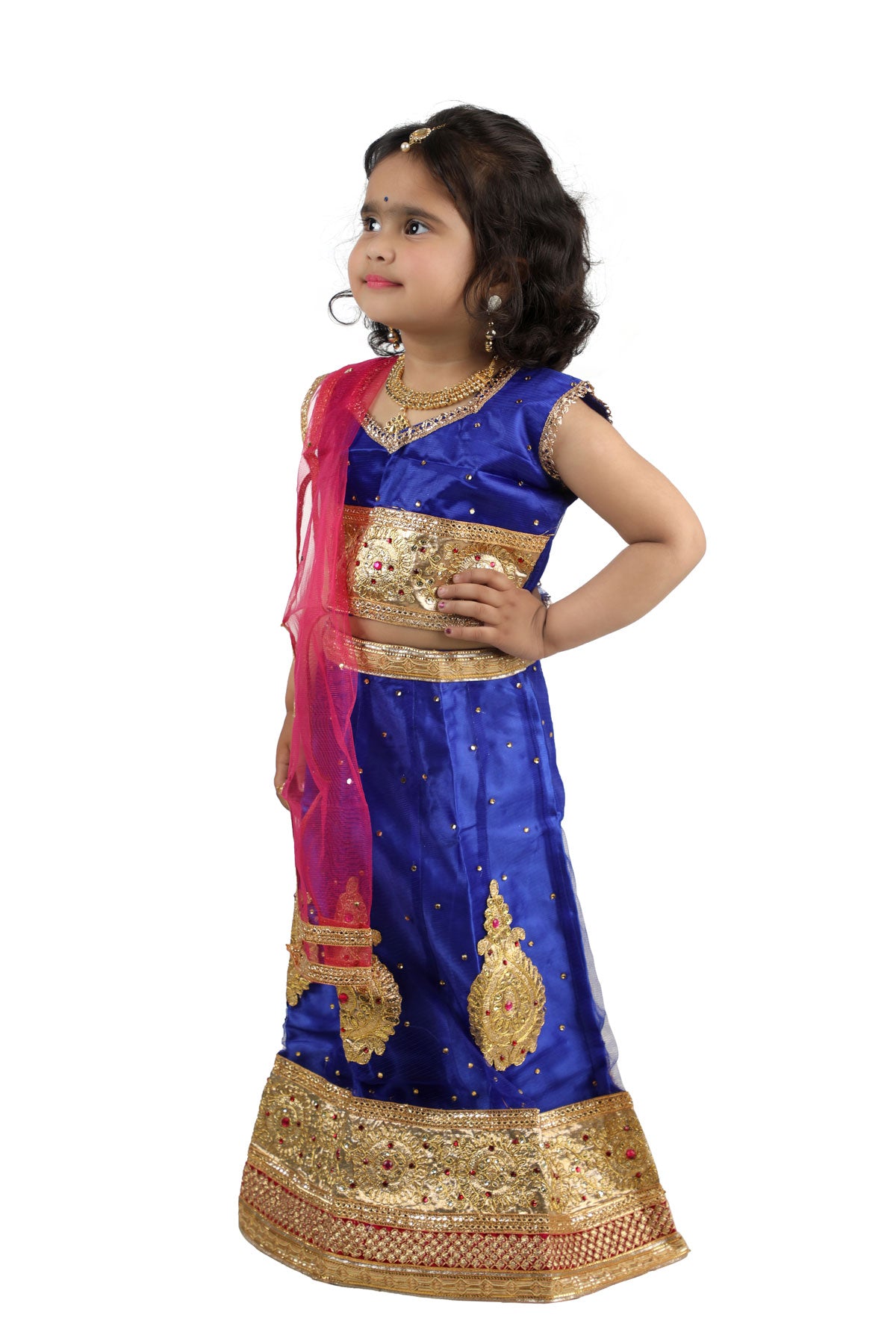 Lehenga Dresses For Baby Girls Online | Party Wear Ghagra With Blouse | The  Nesavu – The Nesavu