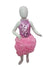 Pink Balloon Frock Western Dance Costume Dress for Girls - Premium