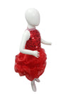 Red Balloon Frock for Girls Dance Performance