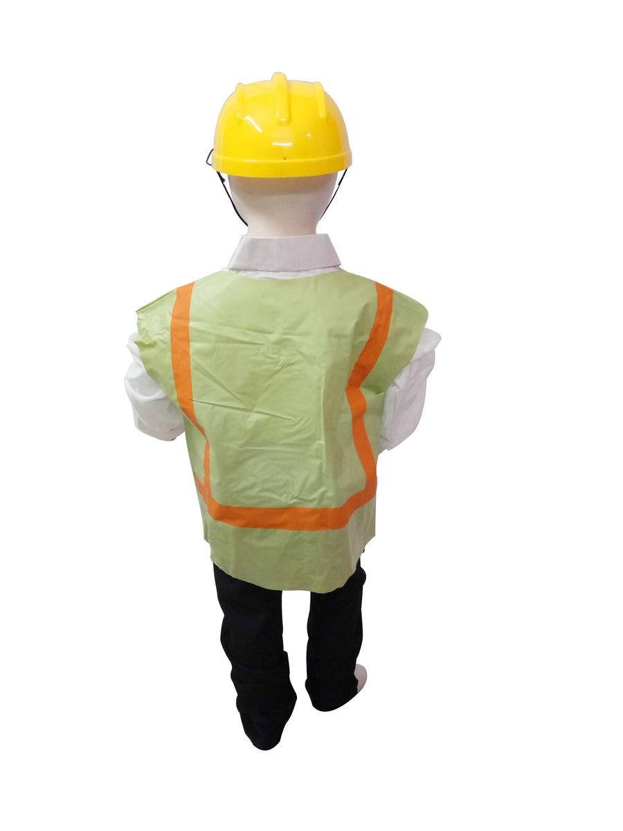 Rent Buy Civil Engineer Metro Worker Profession Kids Fancy Dress Costume Online in India