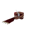 Maroon Indian Dulha Pagdi Safa with Brooch Indian Wedding Groom Turban - Adults