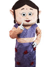 Buy Indian Village Girl Cartoon Character Mascot Costume For Theme Birthday Party & Events | Adults | Full Size