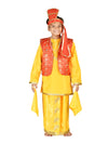 Punjabi Bhangra Baisakhi Folk Dance Costume for Boys and Men | Yellow & Red