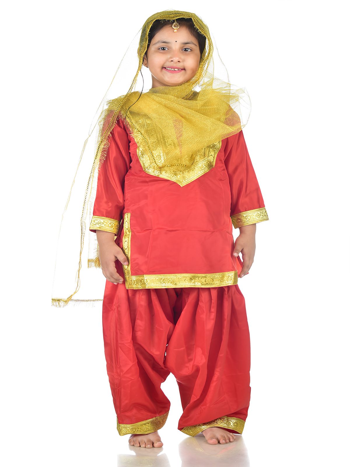 Lohri Festival Punjabi Dance Fancy Dress Costumes for Boys
