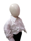 White Frills Shirt Fancy Dress Costume Ideas  for kids
