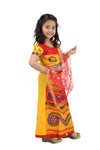 Radha Lehenga Chaniya Choli Navratri Garba Multicolor Costume Dress for Girls