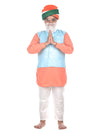 Narendra Modi PM with Tricolor Pagri India Independence Day Kids Fancy Dress Costume