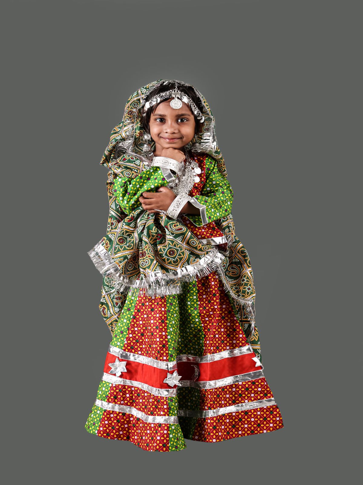 Rent or Buy Female Rajasthani Folk Costume for Girls Online in India