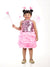 Pink Butterfly Insect Kids Fancy Dress Costume for Girls - Imported