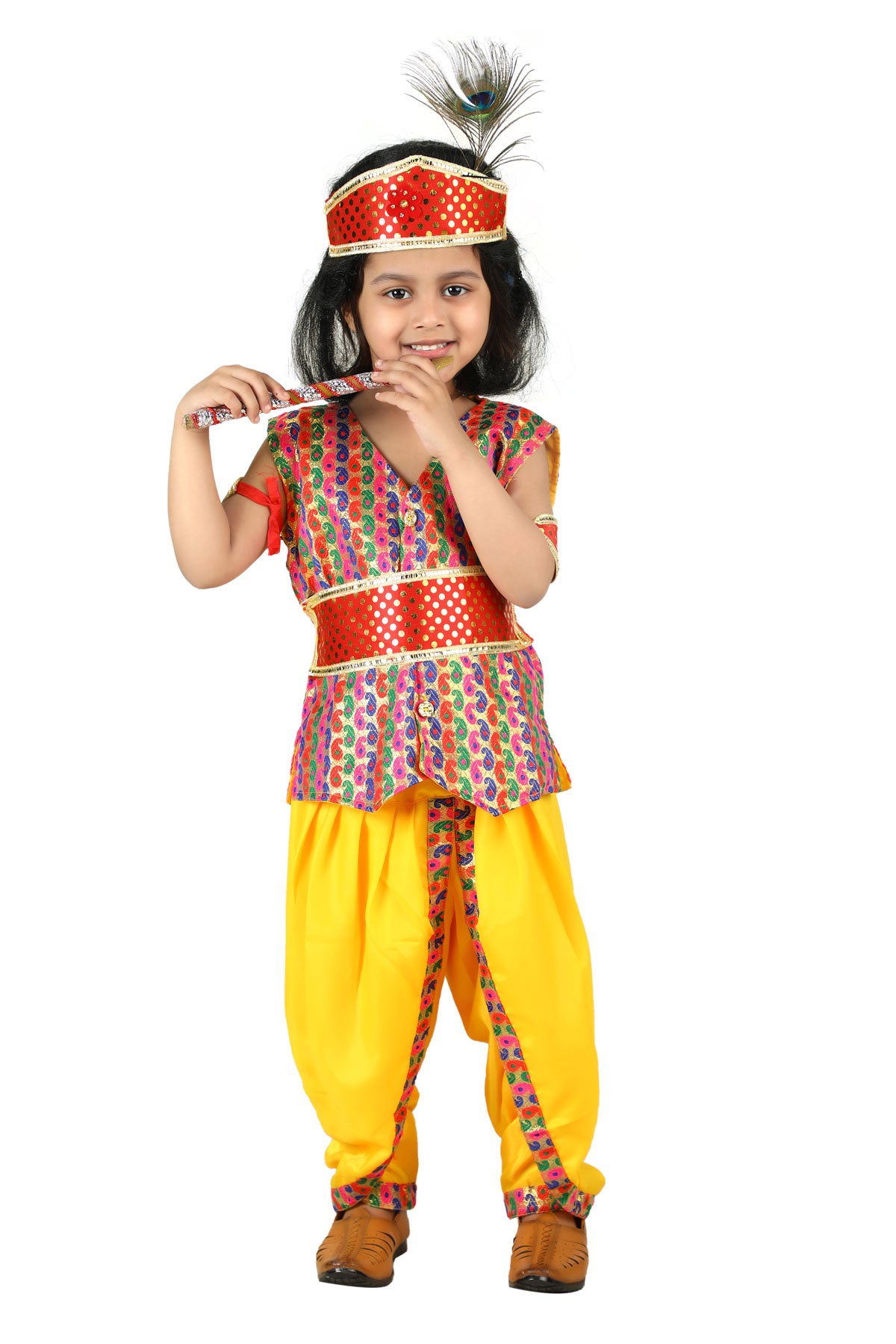 Culture Creation Krishna Dress Kids Costume Wear Price in India - Buy  Culture Creation Krishna Dress Kids Costume Wear online at Flipkart.com