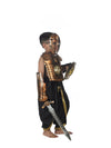 Traditional Historical Indian Warrior Weapon Set Kids Fancy Dress Costume Accessories