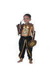 Traditional Historical Indian Warrior Weapon Set Kids Fancy Dress Costume Accessories
