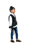 Pirate Captain 5pcs Costume Set For 6-10 Years Kids and Adults Fancy Dress Accessories