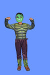 Hulk Avengers Superhero Kids Fancy Dress Costume - Muscle Look - Imported