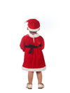 Lady Santa Claus Christmas Theme Frock Fancy Dress Costume