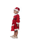 Lady Santa Claus Christmas Theme Frock Fancy Dress Costume