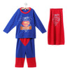 Superman Comic Superhero Fancy Dress Costume for Kids - Premium