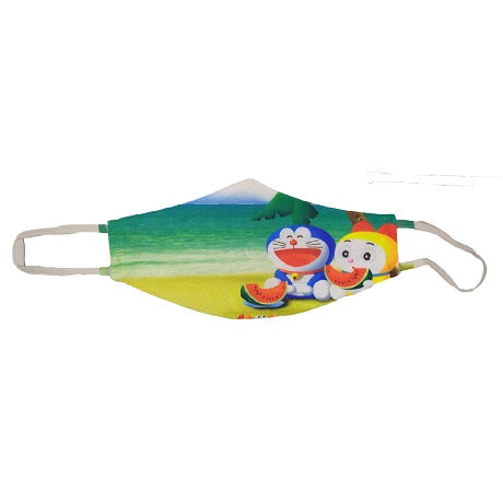 Doraemon Cartoon Kids Face Mask - Premium