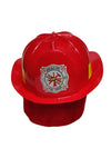 Fireman Fire Fighter Rescue Helmet Community Helper Kids Fancy Dress Accessory