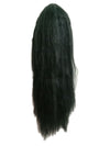 Long Black Hair Extension Wig Fancy Dress Costume Accessory