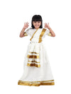 Mohiniyattam Saree Indian Classical Dance Costume for Girls and Women without Jewellery