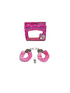 Pink Couples Love Handcuffs Fancy Dress Costume Accessories