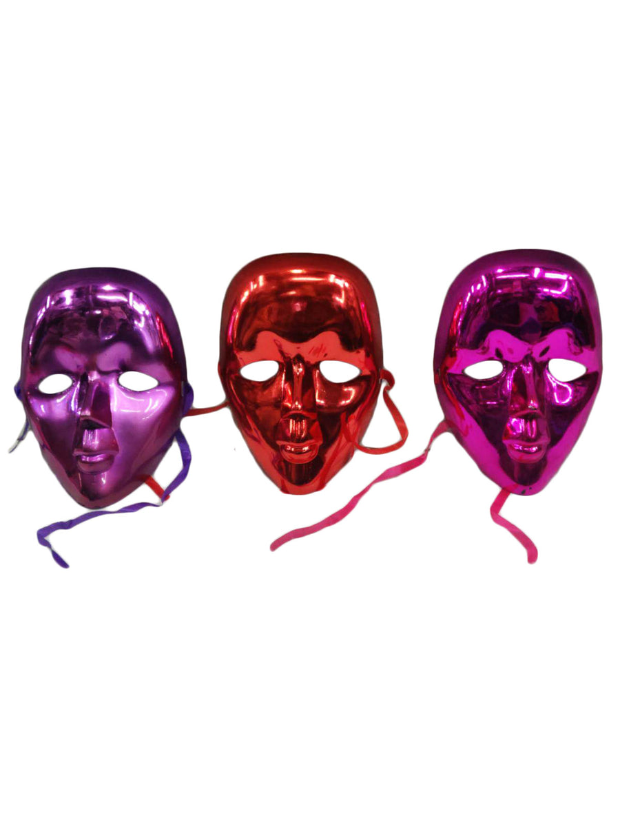 Pack of 3 - Masquerade Ball Carnival Masks Fancy Dress Costume Accessories