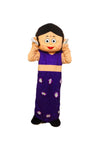 Buy Indian Village Girl Cartoon Character Mascot Costume For Theme Birthday Party & Events | Adults | Full Size