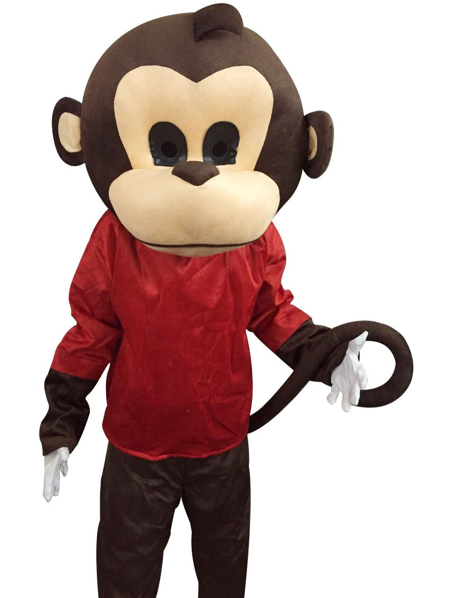 Buy Monkey Cartoon Mascot Costume For Theme Birthday Party & Events | Adults | Full Size