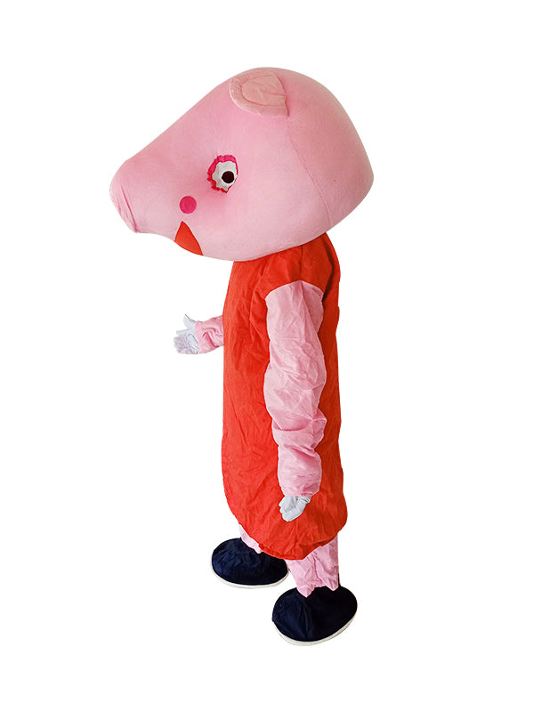 Buy Cute Pig Cartoon Mascot Costume For Theme Birthday Party & Events | Adults | Full Size