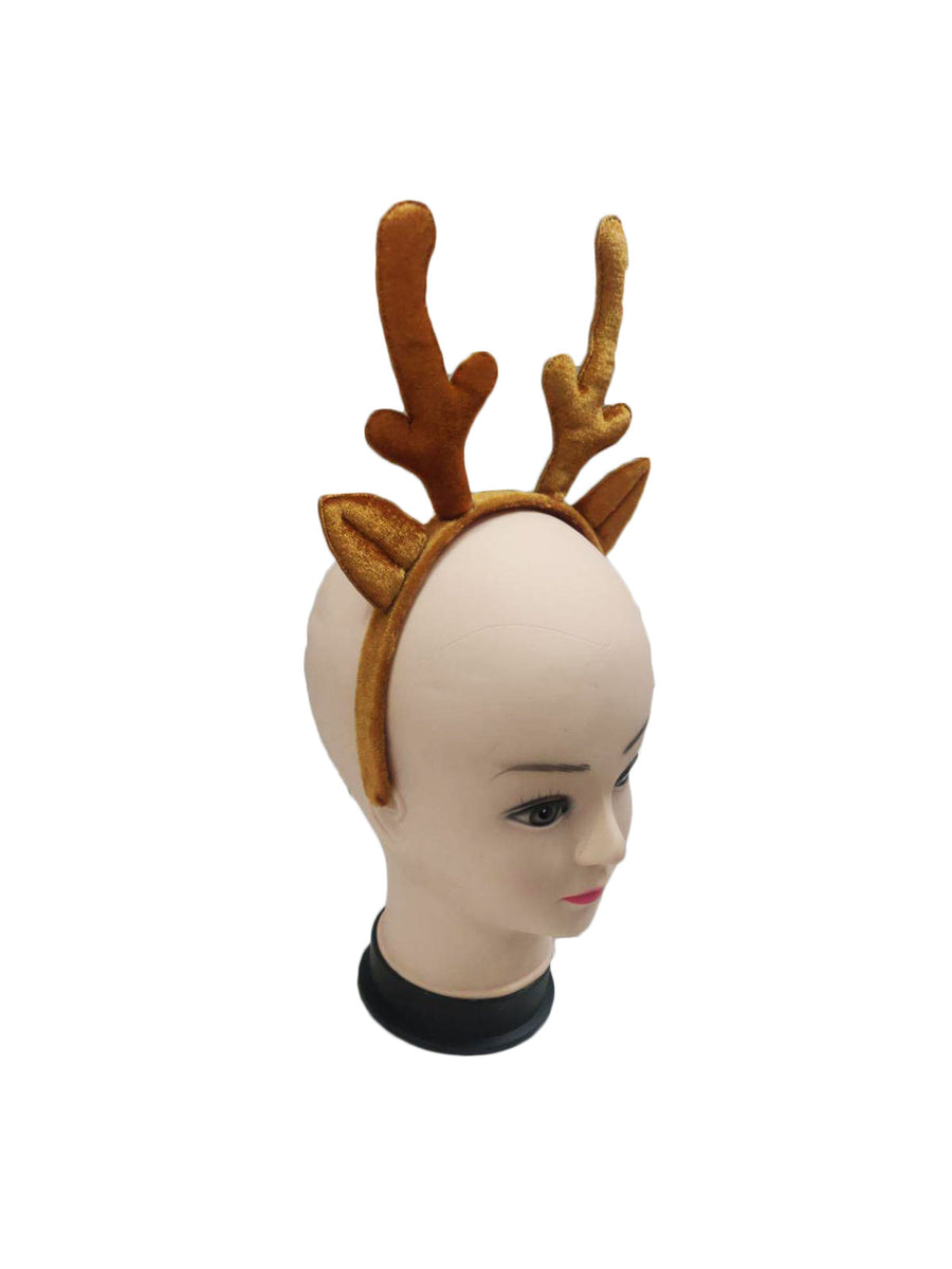 Deer Reindeer Animal Antlers HeadBand Kids Fancy Dress Costume Accessories
