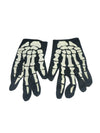 Skeleton Hands Gloves Halloween Kids Adults Fancy Dress Costume Accessories