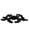 Scary Black Hairy Spider Toy Showpiece Decoration Accessory for Halloween