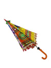 Artistic Hand Embroidered Fashionable Cotton Parasol Umbrella Kids & Adults Costume Accessories