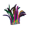 Carnival Multicolor Feather Headdress Crown Fancy Dress Costume