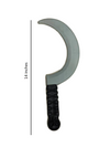 War Scythe Sickle Deamons Asur Rakshas Weapon Plastic Fancy Dress Costume Accessory