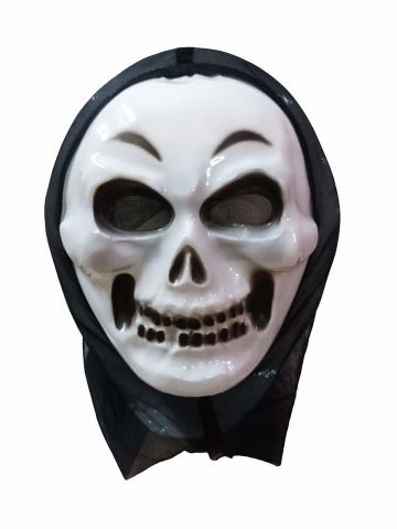 Skeleton Ghost Mask Adult & Kids Fancy Dress Costume Accessory for Halloween