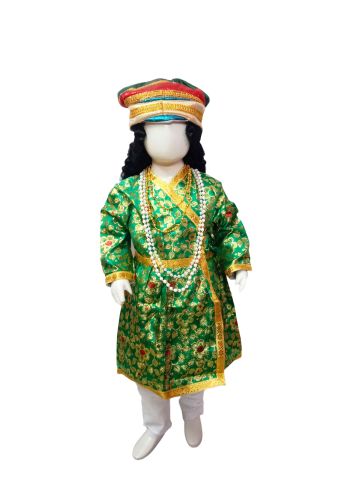 Akbar Sultan Mughal Emperor with Wig Kids Fancy Dress for Boys & Men