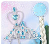 Buy Complete Accessory Set - Elsa Snow Queen Fairy tale Kids Fancy Dress Accessory
