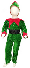 Santa's Elf Christmas Movie Character Kids Fancy Dress Costume